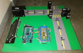 Smart city sensor prototype on a low-cost PCB design