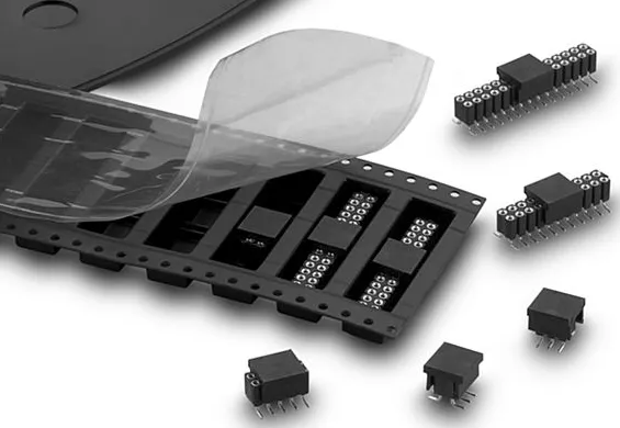 PCB component in sustainable packaging.