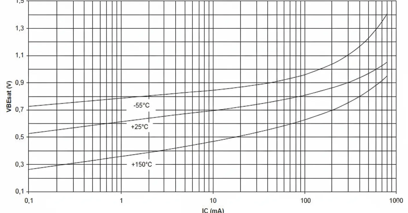 When reproducing the fault, the measured base node voltage of Q15 was only 12 mV, confirming Q15 is not in the active region.