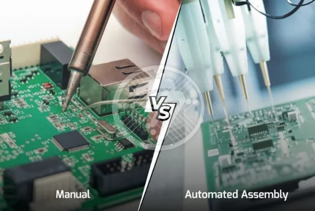 Manual PCB assembly vs automated PCB assembly comparison