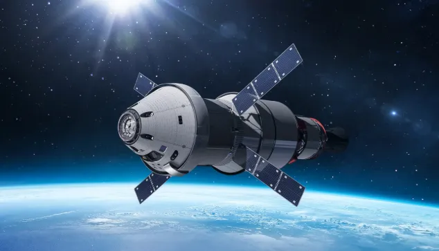 Space probe with internal PCB for mission-critical systems."