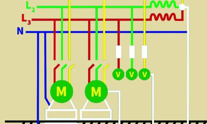 Star grounding PCB layout separating analog and digital grounds.