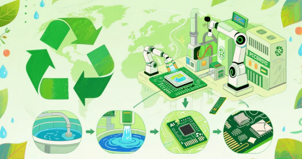 Future of eco-conscious PCB production with advanced technology.