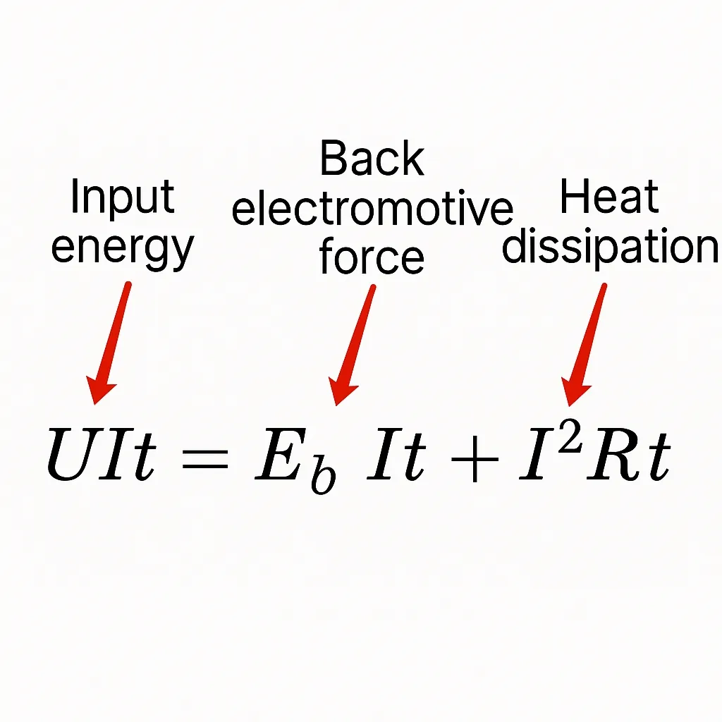 Physical significance of back EMF