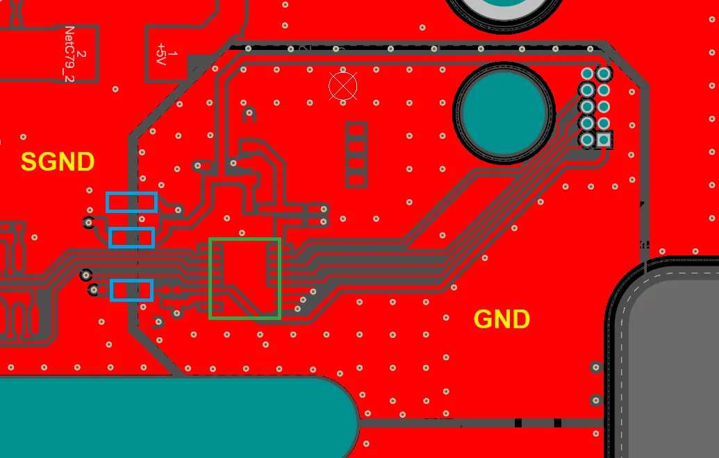 PCB layout for smart home device with optimized signal traces