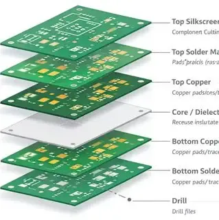 Gerber File Layer Stack Visualization