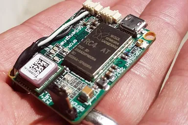 Optimized PCB layout for low power gaming device design.