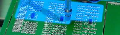 PCB conformal coating for vibration protection in construction equipment."