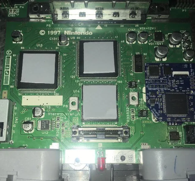 Optimized PCB design with strategic thermal pad placement.