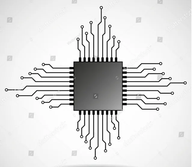 Smart home devices powered by microprocessor applications.
