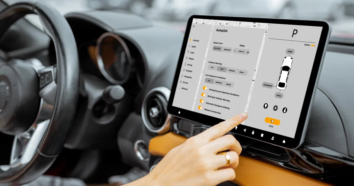 Navigation system PCB in automotive application