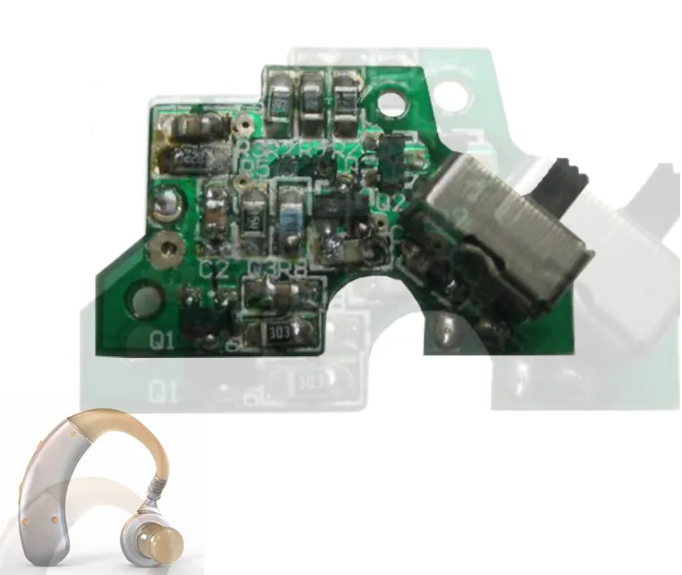 Custom PCB design in a personalized hearing aid for individual needs