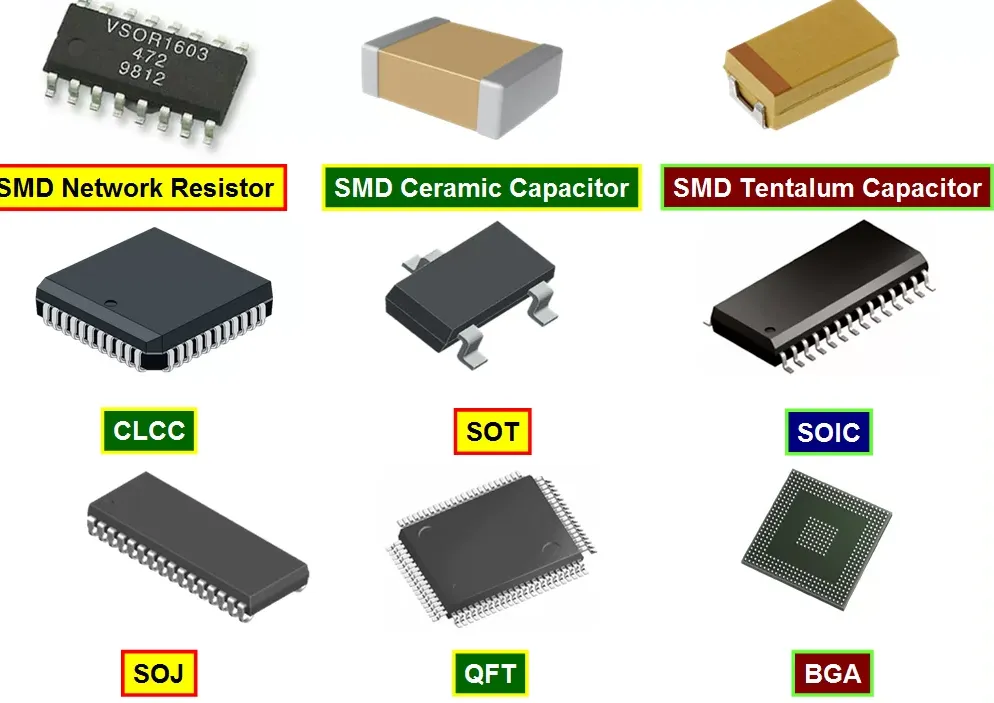SMT Component Packages for Robotics PCB Design