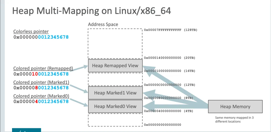 Virtual address space partitioning and multi-view mapping
