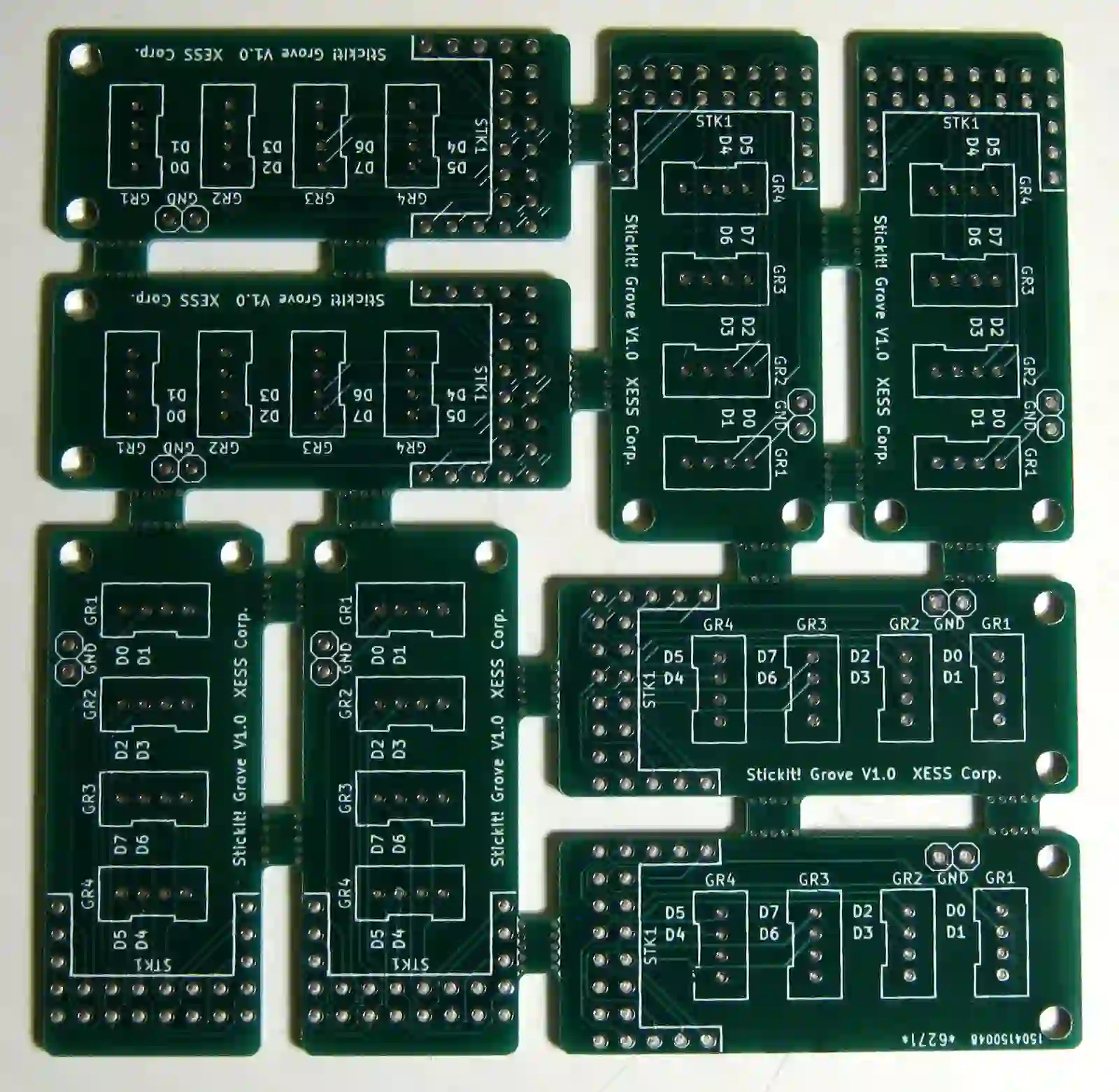 PCB Mouse Bites panel