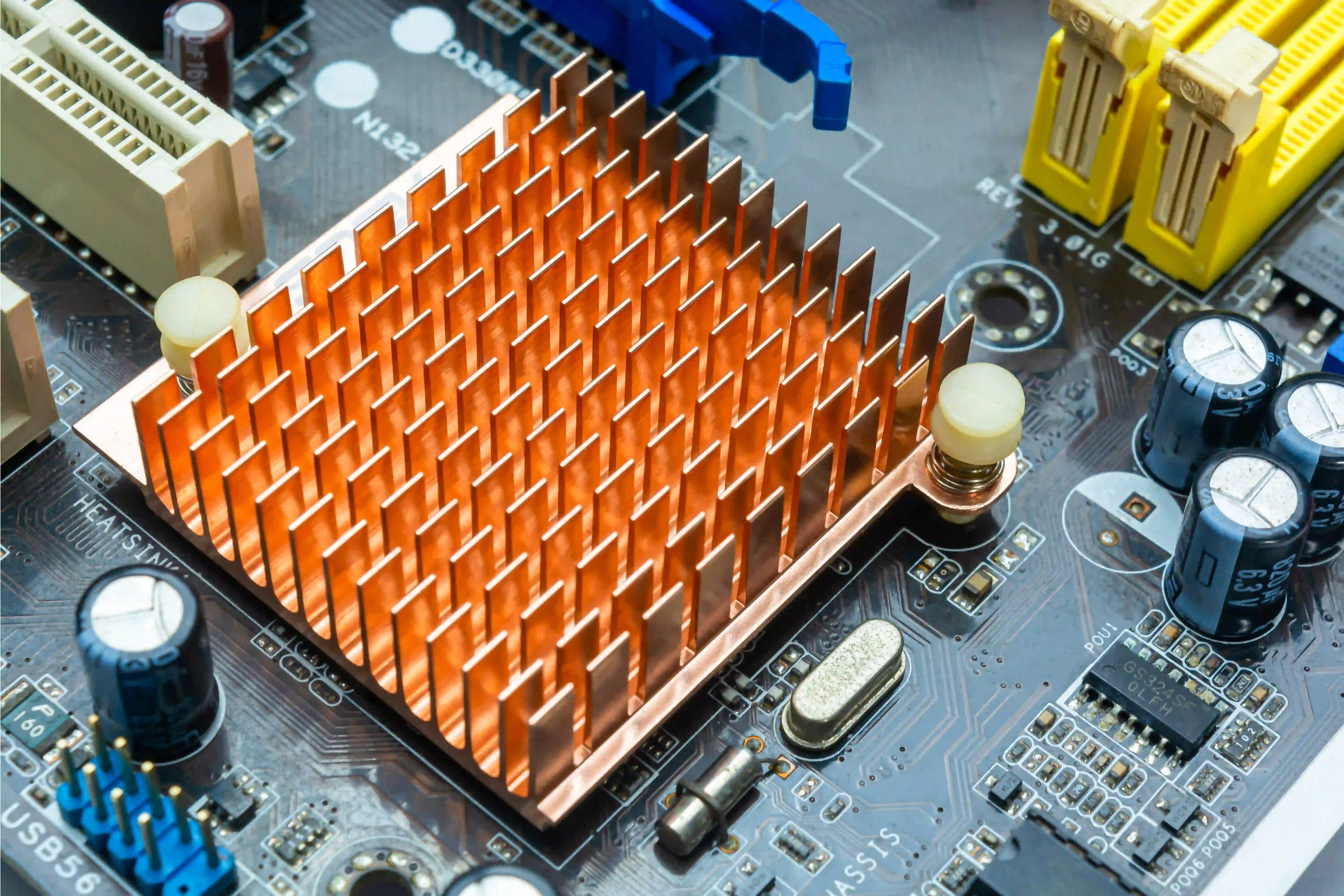 Thermal Vias and Heat Sink in Elevator Control PCB Design