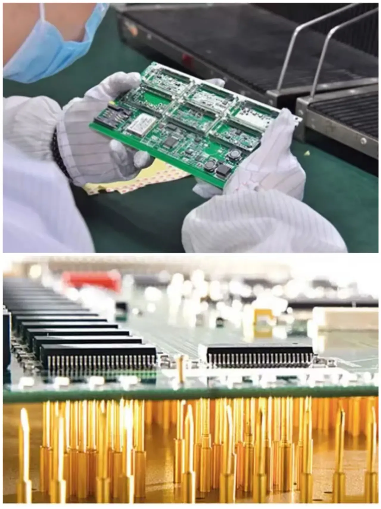 Comparison of PCB quality inspection methods including visual, X-ray, and thermal imaging.