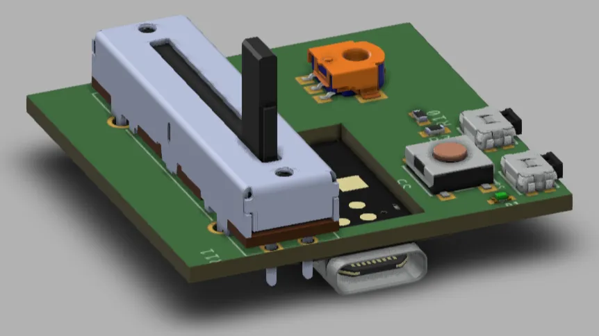 PCB layout design for automated irrigation system with key components