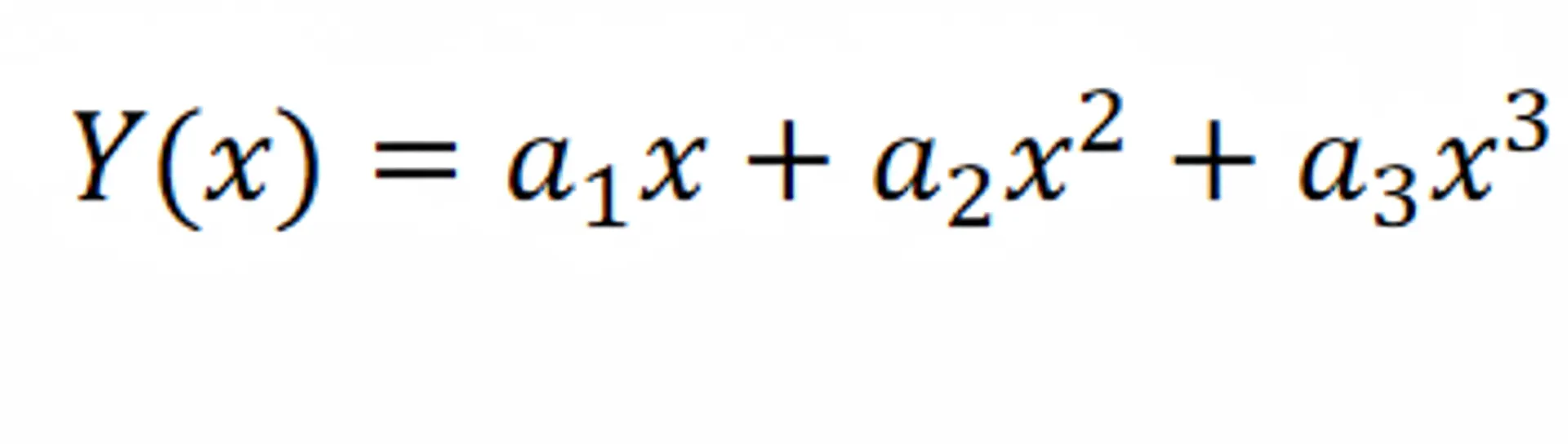 a simple input composed of the linear combination of two cosines at different frequencies