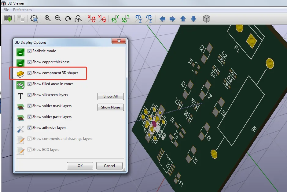 3D PCB design model for advanced router and switch applications