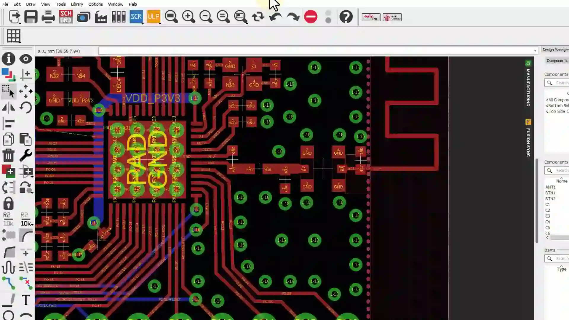 eagle autodesk interface