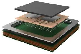 Fitness tracker PCB with heat sink design using metal core