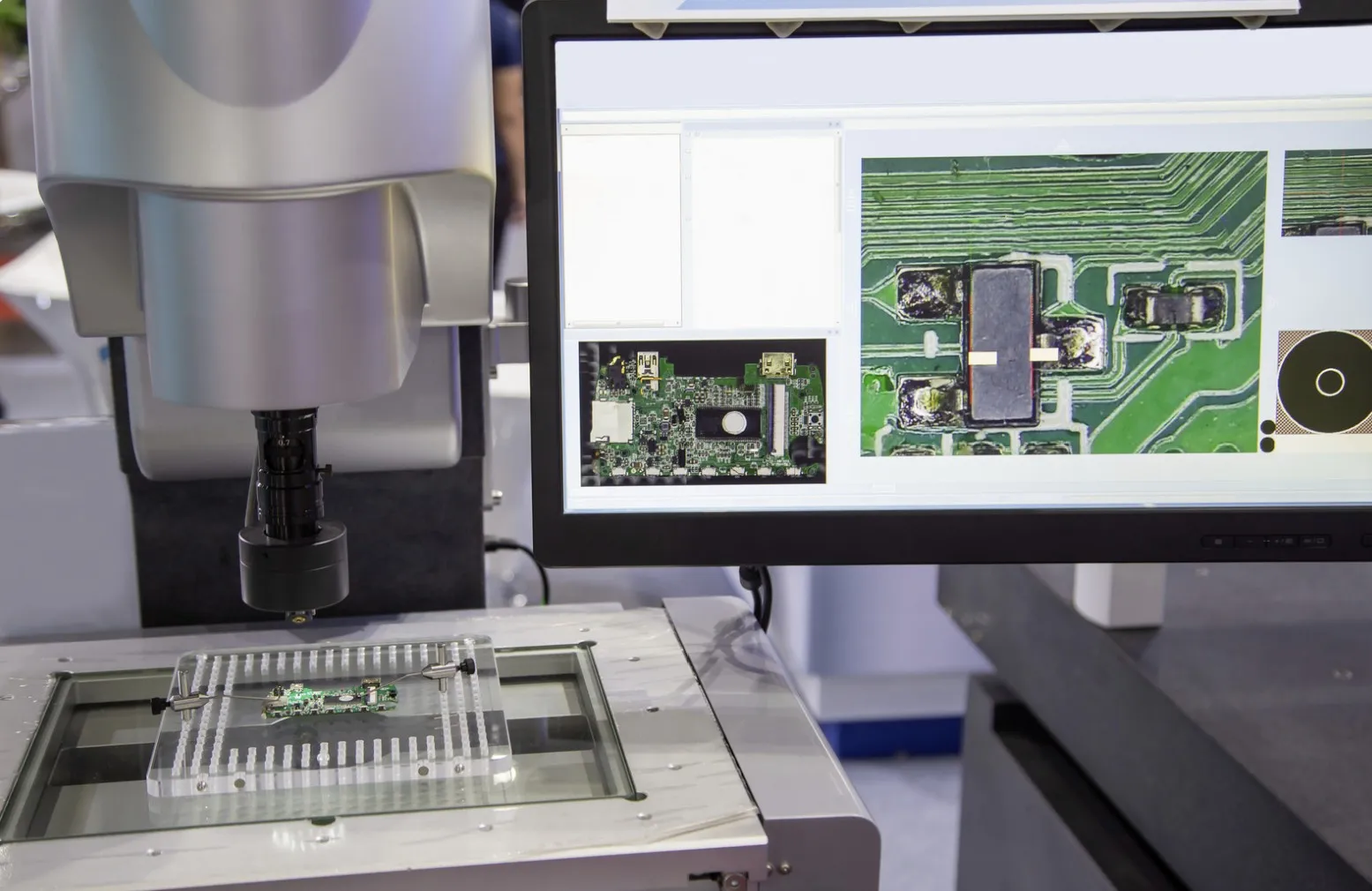 Automated optical inspection PCB for quality control in IoT assembly