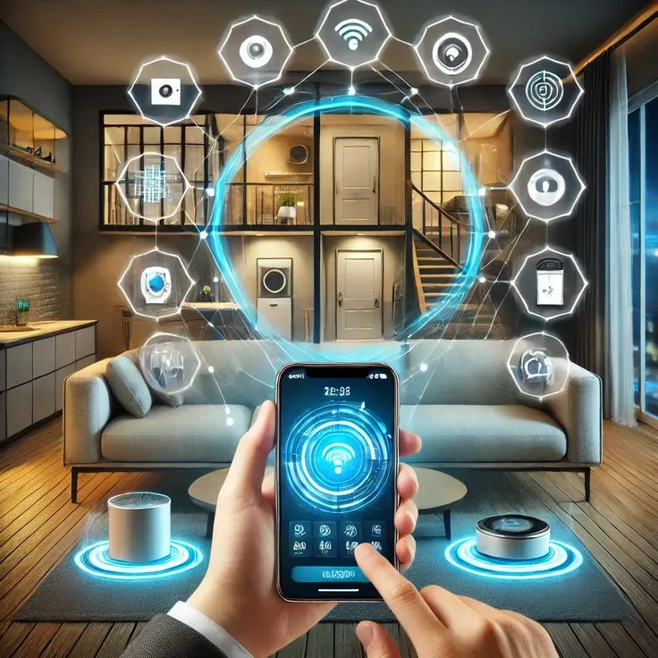 Fully assembled smart home automation system with custom PCB