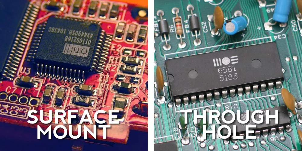 SMT vs THT Component Placement Comparison