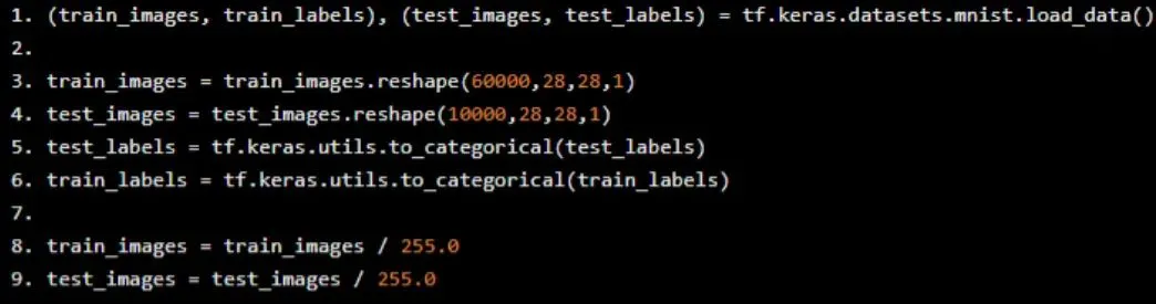Build model example