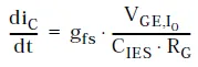 Figure 6: Equation for iC fall during t8