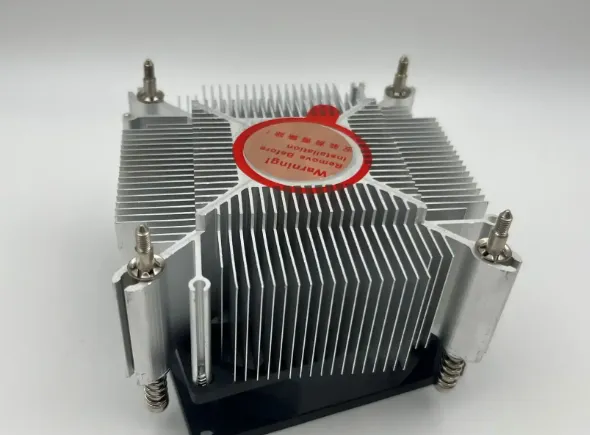 Variety of heat sinks for PCB thermal management.