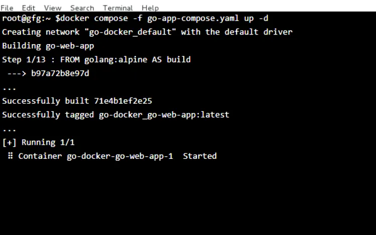 Deploying Go Web Apps with Docker