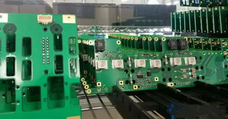 Low volume PCB assembly in progress with turnkey services