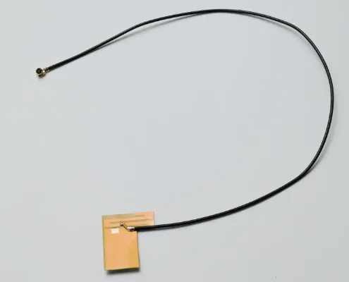 High-frequency flex PCB in a wearable device application