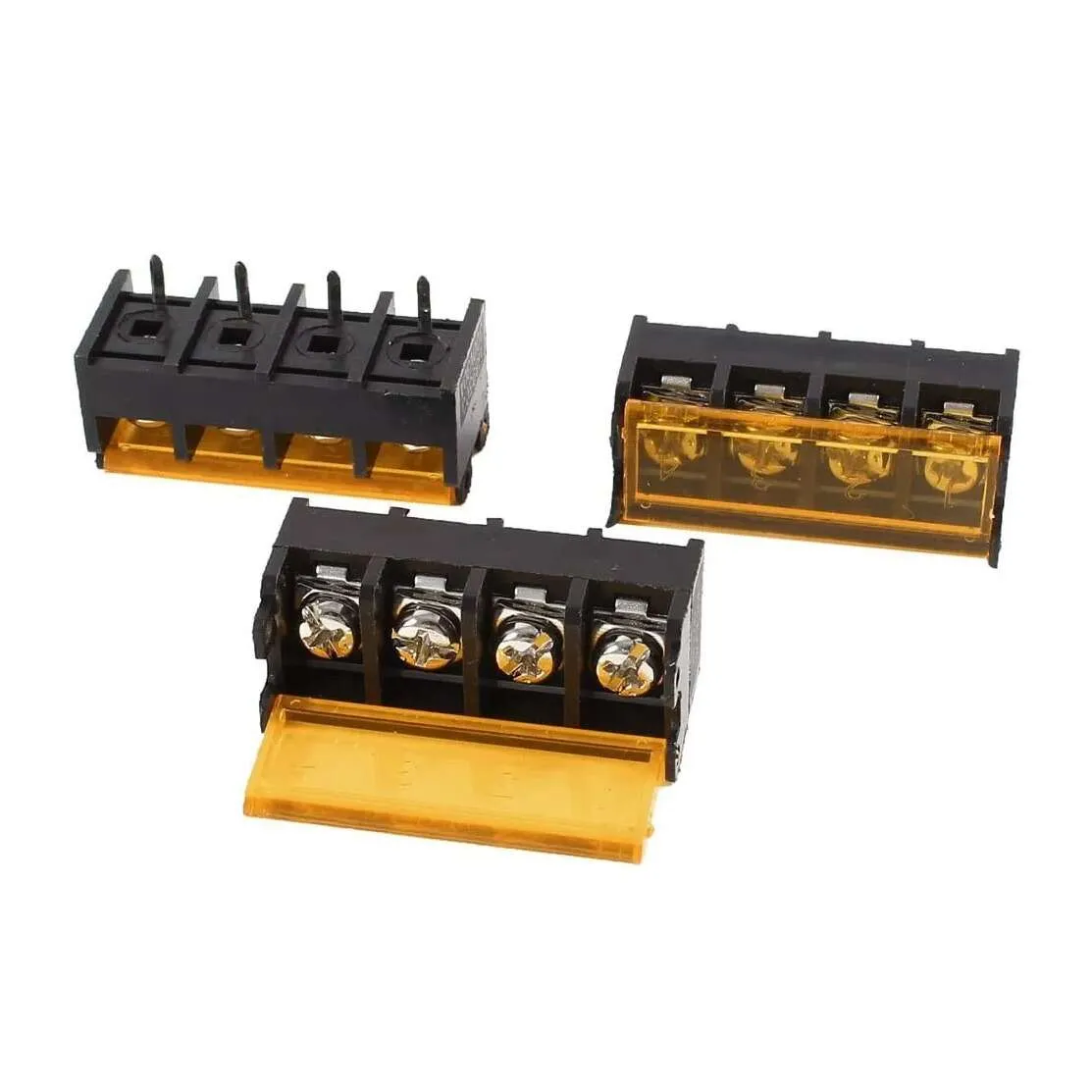 Comparison of screw, spring-clamp, and barrier terminal blocks for DIY projects.