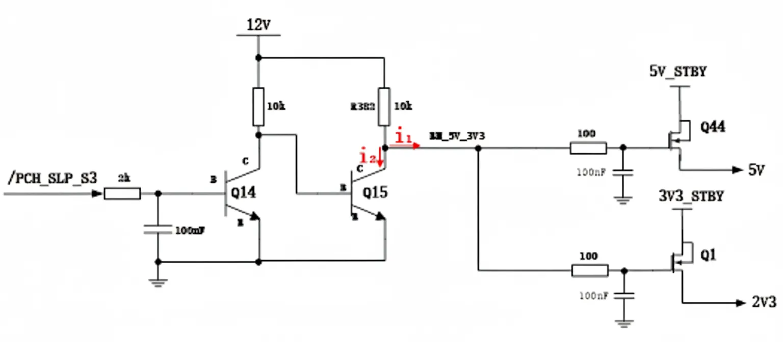 I1 and I2 current measurement