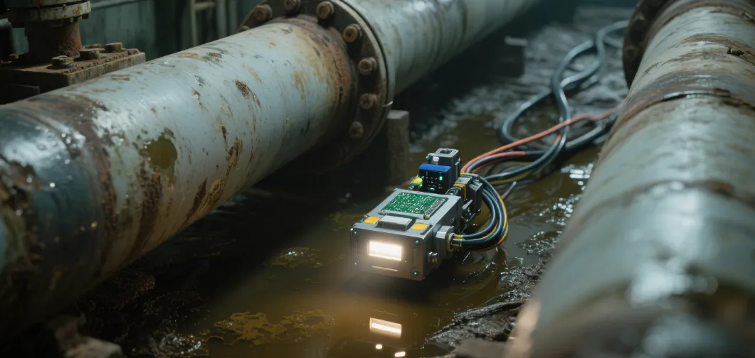 Flexible PCB in a pipeline inspection tool for oil and gas