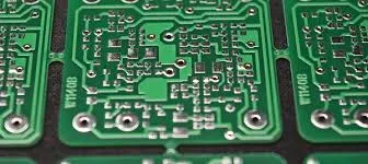 Finished PCB with flawless HASL surface finish ready for assembly.