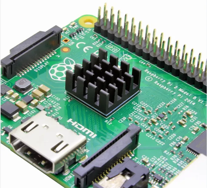 Heatsink on PCB component for effective cooling
