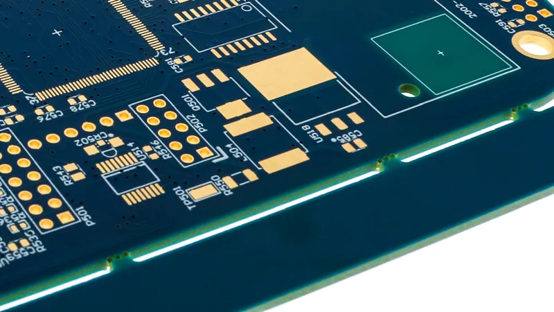 "Wearable device PCB with breakaway tabs for optimized depanelization."