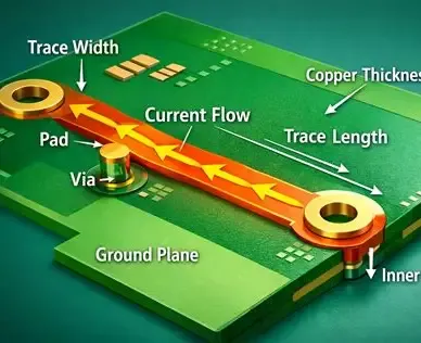 High-Current PCB Layout Example
