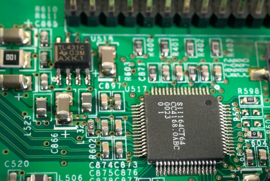 Example of a well-designed PCB silkscreen with clear component labels