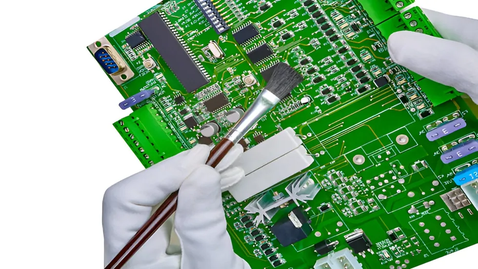 Proper PCB handling for cleanliness in manufacturing.