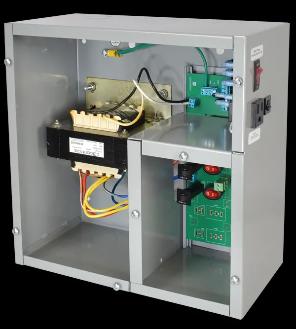 Industrial control system using high-precision resistors