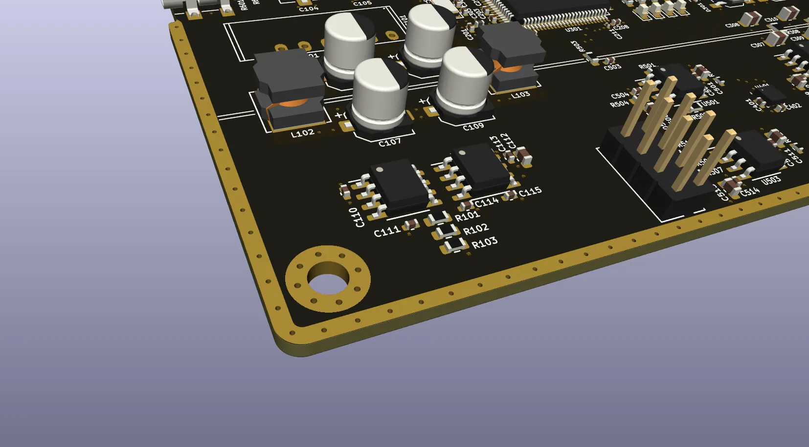 PCBs with edge plating used in RF, automotive, and medical applications