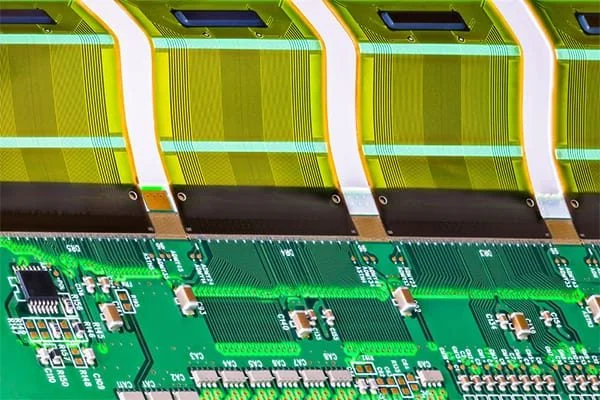 Flex PCB and multilayer PCB with blind/buried vias in practical use.