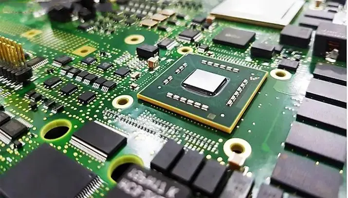 Successfully reworked BGA component with uniform solder joints.