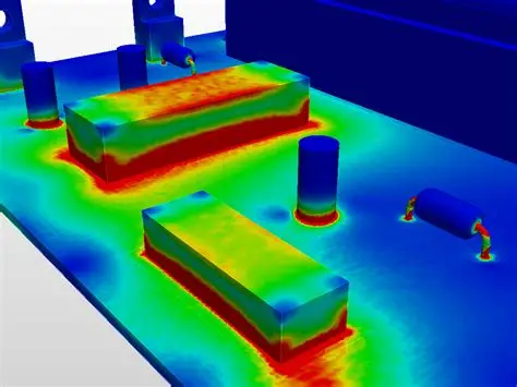 Component Placement Stress Distribution
