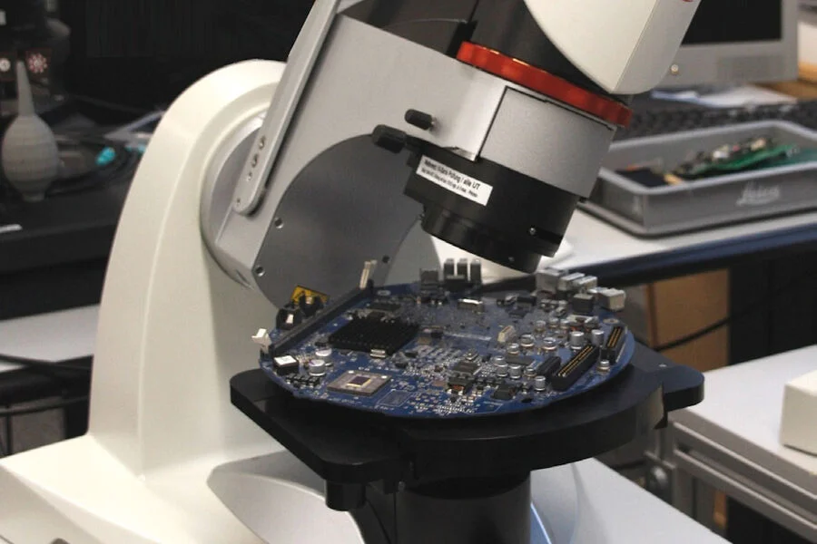 PCBA Visual Inspection Under Microscope